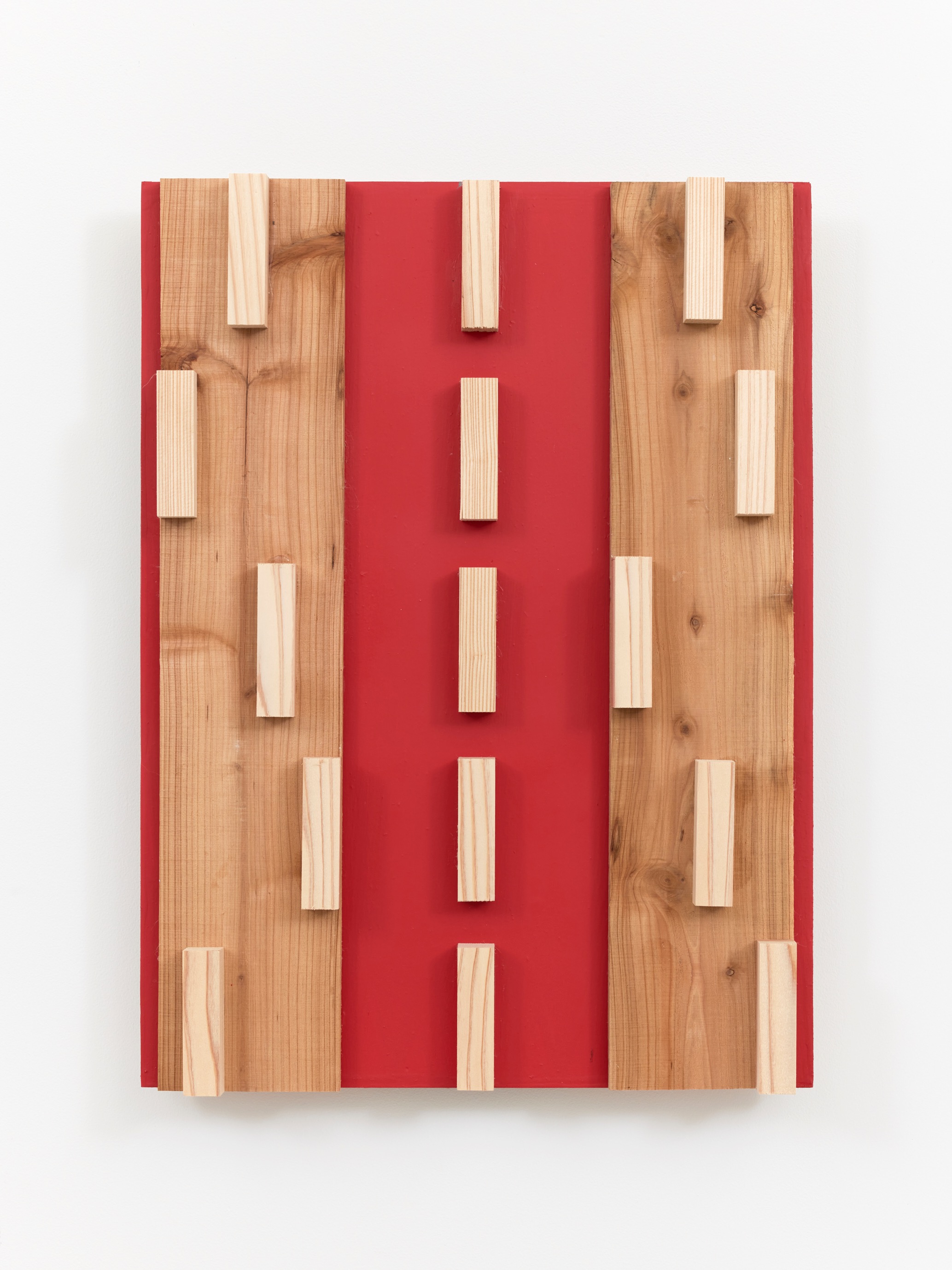 Between Internal Edges · Wood, Acrylic · 60.0 x 44.7 x 9.5 cm · 2022 · Between Internal Edges · Wood, Acrylic · 키시오 스가 · Kishio Suga · (출처 = 조현화랑) · (Source = Johyun Gallery)